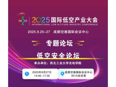 2025國際低空產業大會專題論壇——低空安全論壇